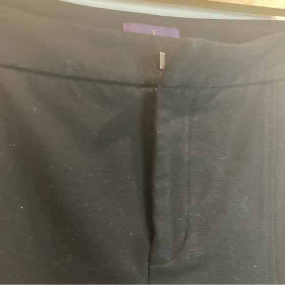 NYDJ Sz 12 Jersey Knit Jegging Style Trouser Tapered Leg  Front Seams Pants - Picture 3 of 7